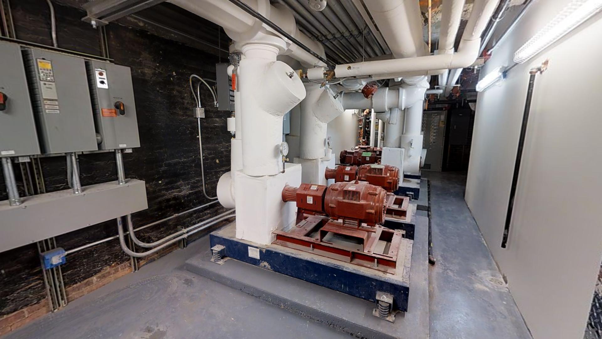 Mechanical Operations Room for Facilities Management