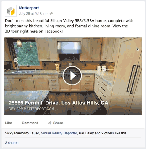 Showcase is now embedded in Facebook