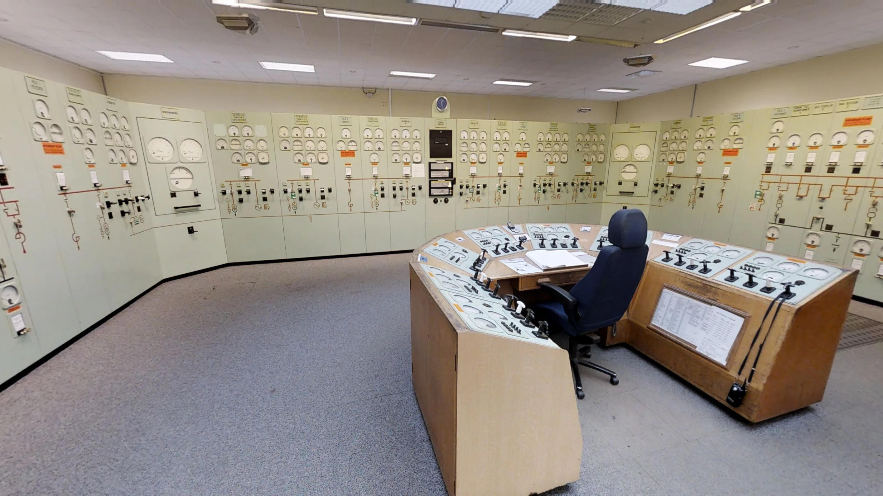 Chapelcross Electrical Control Room Matterport